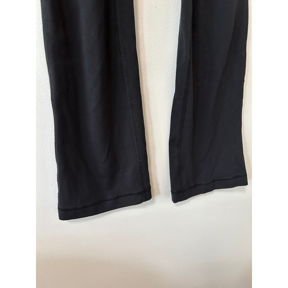 Lululemon Groove Super High-Rise Flared Pant Nulu Black Size 0 LW5FCHS - Picture 2 of 9